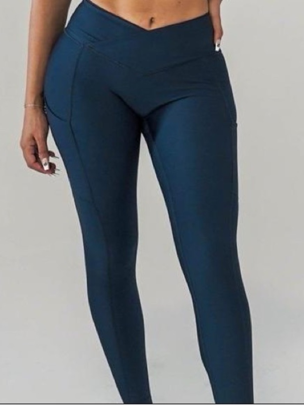 Obsession Women’s High-Waist Leggings in Slate Blue